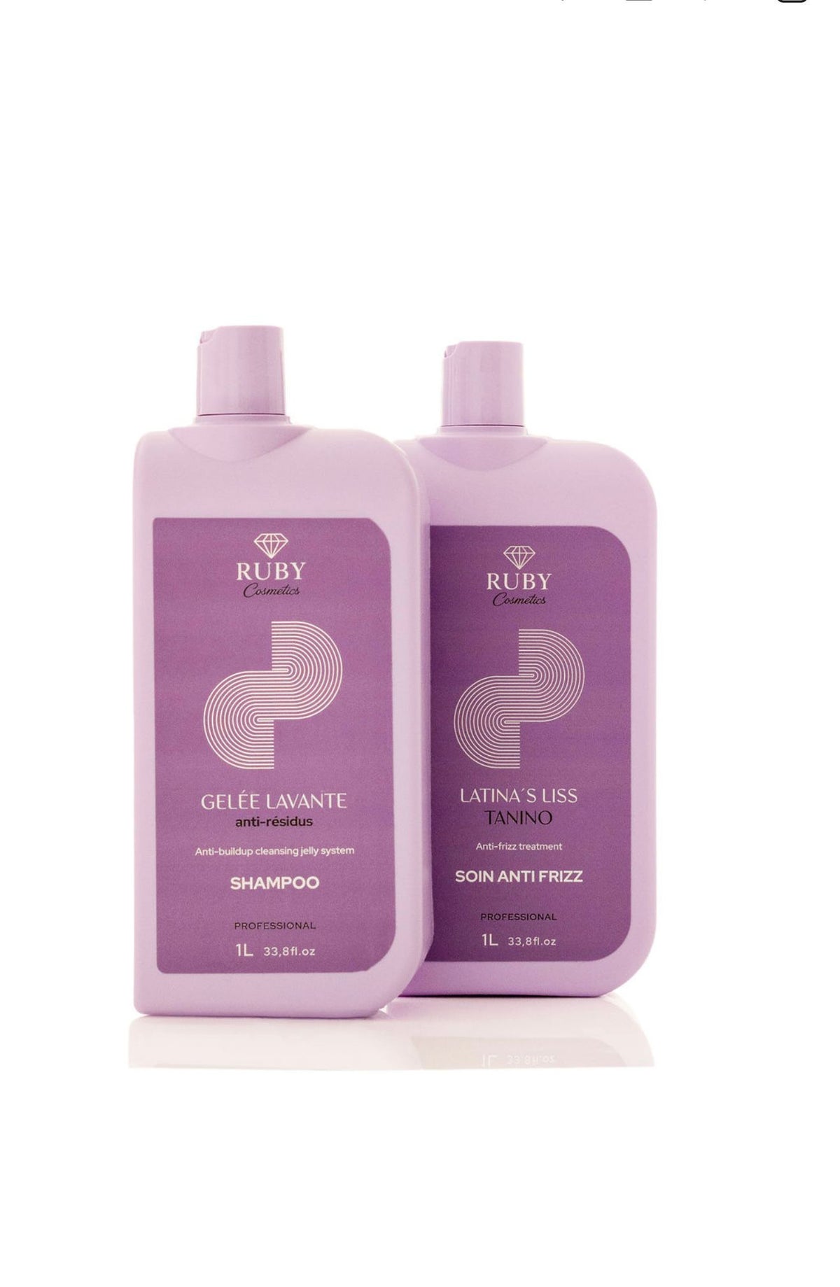 Kit Latina´s Liss + Gellé Lavante  – 2 x 1L – Ruby Cosmetics